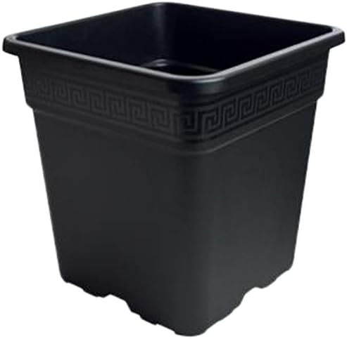 Gro Pro Square Pot, 1 gal, Black