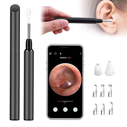 Ear Wax Removal Endoscope, Wireless Otoscope Earwax Removal Tool 1080P