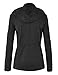 MBJ WJC643 Womens Pop of Color Parka Jacket M BLACK