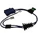 New Blue Peg Perego Battery Side Connector - 12v Gaucho, Gator, Sportsman