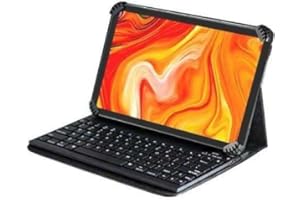 Navitech Rotating Bluetooth Keyboard Case Compatible with Ulefone Armor Pad Pro 8 Inch Rugged Tablet (Black)