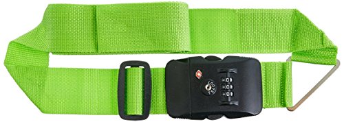Olympia TSA 400 Cross Luggage Strap – Green
