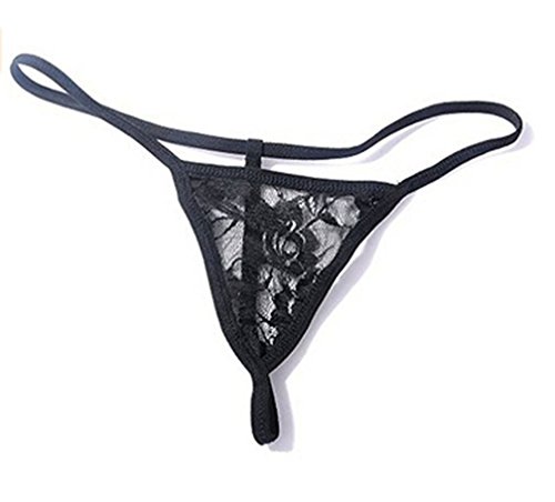 MISMXC Women's 3 Pieces Lace Garter Belt Stockings Sets with Butterfly Panty (Black 3#)