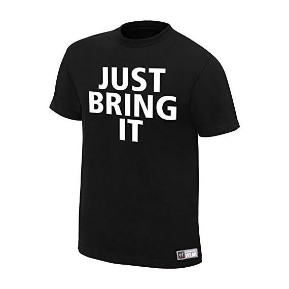 WWE-The-Rock-Brahma-Bull-Authentic-T-Shirt-BlackWhite-2XL