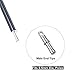 Weanas Aluminum Rod Tent Pole Replacement Accessories (End Tips 8.5mm 10 Pack)
