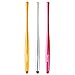 Honsky Cell Phone Stylus, Tablet Stylus for Touch Screens: Universal Long Metal Slim Waist Stylist Pens, Tablet Pen, Touchscreen Stylus Pen ¨CWith Replacement Tips, Hot Pink, Silver, Gold, 3 Packs