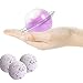 Whonline 36 Pieces 3 Sizes DIY Plastic Bath Bomb Mold 18 Set for Homemade Bath Bombs with 100 Shrink Warp Bags