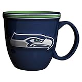 NFL Seattle Seahawks Bistro Mug, 15-ounce, Blue