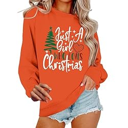 Highest Rated Womens Tops Christmas Sweater Womens