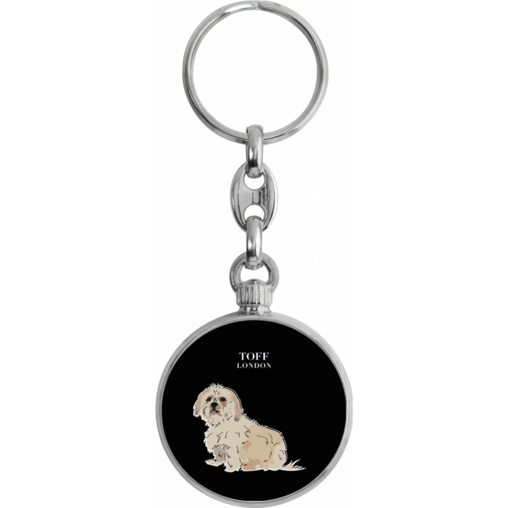 Toff London Lhasa Apso Dog Keyring