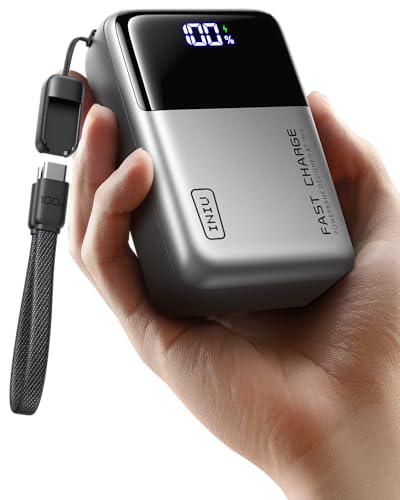 INIU 100W Laptop Power Bank, Ultra Kompakt 25000mAh Schnellladung Powerbank