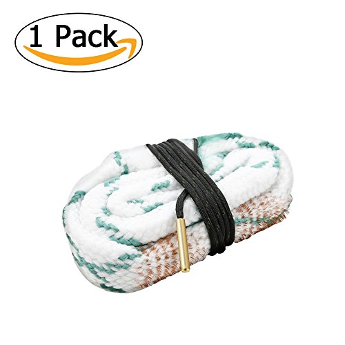 IdealHouse 2 Pack Bore Snake Gun Bore Cleaner Snake Gun Cleaning Tools for 9mm 5.56mm .223 .22 .308 12Ga Rifle Pistol Shotgun (Choose Your Calibers)