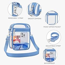 USPECLARE Clear Purse Stadium Transparent Messenger