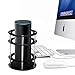 Foxnovo Acrylic Speaker Stand for Wireless Mobile Bluetooth Speaker - Waterproof and Shockproof (Black)