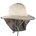 G4Free Outdoor Sun Protection Fishing Cap with Neck Flap, Packable Wide Brim Anti-UV Sun Hat UPF for Travel Fishing Camping Hiking Hunting Safari for Men and Women