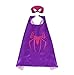 WT&C Superhero Dress Up Costumes Satin Capes with Masks For Girls (Set of 4)