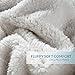 Bedsure Electric Blanket Heated Throw - Soft Ribbed Flannel Heated Blanket, Fast Heating Electric Throw with 6 Heating Levels & 4 Time Settings, 3 Hours Auto-Off (50x60 inches, Blue)