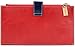 Genuine Leather Wallet for Women Credit Card Holder Wallets Zipper Purse with RFID Blocking Red