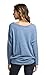 Cherish Brushed Round Drop Shoulder Sweatshirt With Front Pleat T16847
