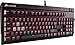 Corsair CH-9000088-NA STRAFE Mechanical Gaming Keyboard - Red LED Backlit - USB Passthrough - Linear and Quiet - Cherry MX Red Switch