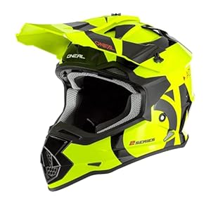 O’NEAL | Motocross Helm | MX Enduro | ABS Shell, voldoet aan veiligheidsnorm ECE 22.05, ventilatiegaten voor optimale…