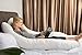 QUEEN ROSE Pregnancy Pillow with Removable Cover,65in Extra Long U Shaped Maternity Pillow for Pregnant Women,White