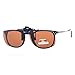 Clip On Sunglasses Polarized Driving Glasses,Shileded Retro Night Vision Outdoor