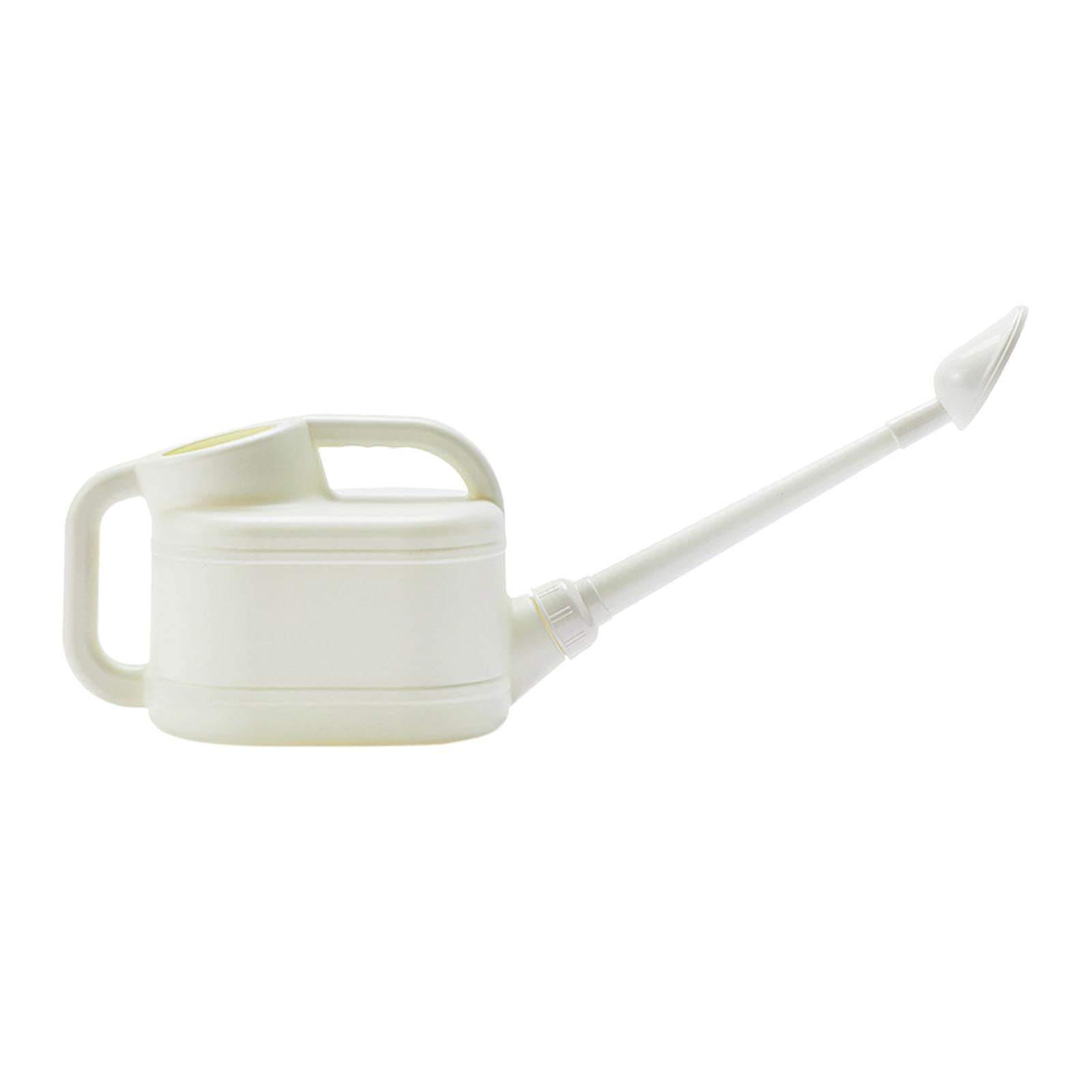Sharplace Modern Garden Watering Can 4L Long Spout Plastic Extra Large Watering Pot for Houseplants Plants Garden Indoor Outdoor, White