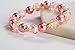 PinkSheep Bracelets for Kids Girls Pearl Bead Bracelets Teen Jewelry Set Party Favor Costume Princess Pretend Play,Beaded Stretch Charm Bracelet Set Bracelets Bulk