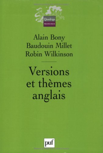 Versions et thèmes anglais
