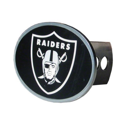 NFL Oakland Raiders Oval Hitch Cover, Class II & III