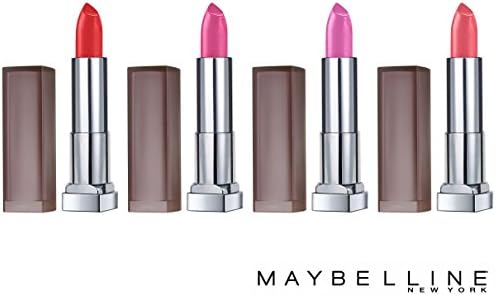 Maybelline New York 4-Piece ColorSensational Creamy MATTE Lipstick Set