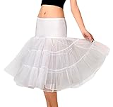 IF FEEL Women's 50s Vintage Underskirt Petticoat Tutu Crinoline Skirts