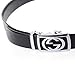 Vbiger Letter Buckle Men's Dress Belt Ratchet Belt 35mm Wide Strap