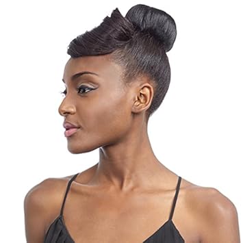 Amazon Com Supreme Hair Pieces Small Bun Be213 1 Jet Black