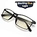 Blue Light Blocking Glasses,Computer Glasses for Women/Men,WENDU Anti UV Glare Blue Light Filter Reading Glasses for Blocking UV Headache [Anti Eye Eyestrain] Anti Blue Light Lenses-Black