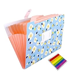 WSYhomie Expanding Files Folder 8 Pockets A4
