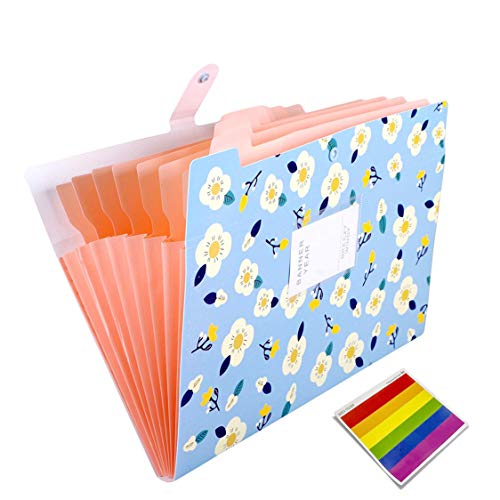 WSYhomie Expanding Files Folder 8 Pockets A4