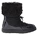 crocs Women's Lodge Point Lace Snow Boot, Black, 10 M US