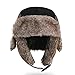 Moon Kitty Little Boys Winter Hat with Large Flaps Kids Nylon Russian/Aviator Winter Earflap Cap
