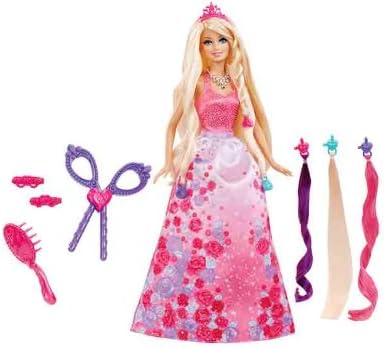 Barbie Cut N Style Princess Doll Playset, Multi Color (12-inch)
