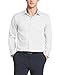 Van Heusen Men's Lux Sateen Regular Fit Solid Spread Collar Dress Shirt, White, 18