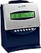 Acroprint ES1000 Electronic Totalizing Payroll Recorder and Time Stamp Time Clock, Silver/Blue