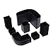 VPACK Magnet Desk Organizer Pen Holder - Desktop Office Supplies Stationery Gadgets Storage Box (Onyx Black)