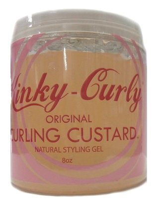 Kinky Curly Original Curling Custard Natural Styling Gel 8oz - 236ml|Für Deep Shine & Conditions Hair