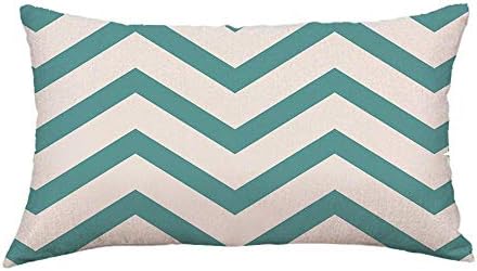Skang Geometric line 30cm*50cm/12 * 20" wear-resistant rectangular sofa bed home decoration bedroom living room holiday pillow cover cushion cover
