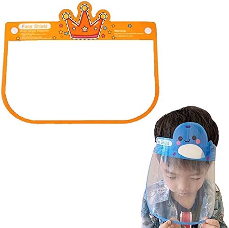 Amazon Co Jp フェイスシールド 子供用 キッズ 高品質 フェイス ガード シールド Face Shield Guard かわいい 男の子 女の子 おうかん Diy 工具 ガーデン