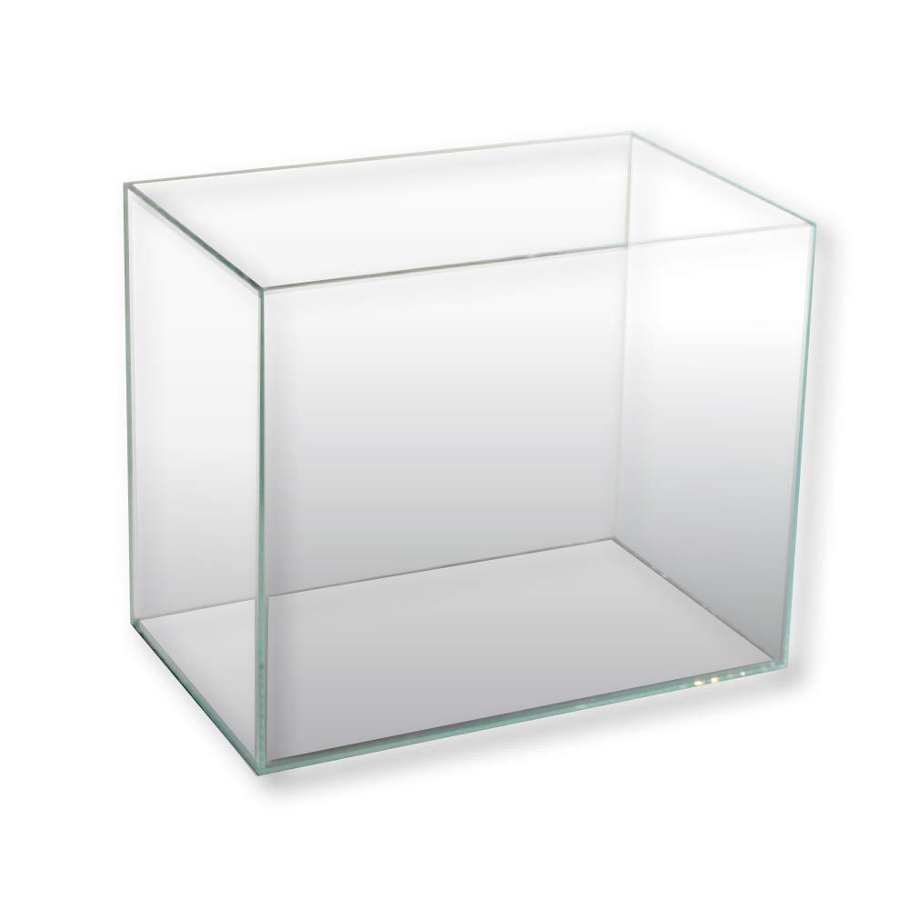 Amtra Nanoscaping - Aquarium Tank 21 Liters - Extra Clear Glass Case 36x23x26 cm - Tank for Goldfish or as a Turtle Tank for Water Turtles with Shock Absorbing Mat Included