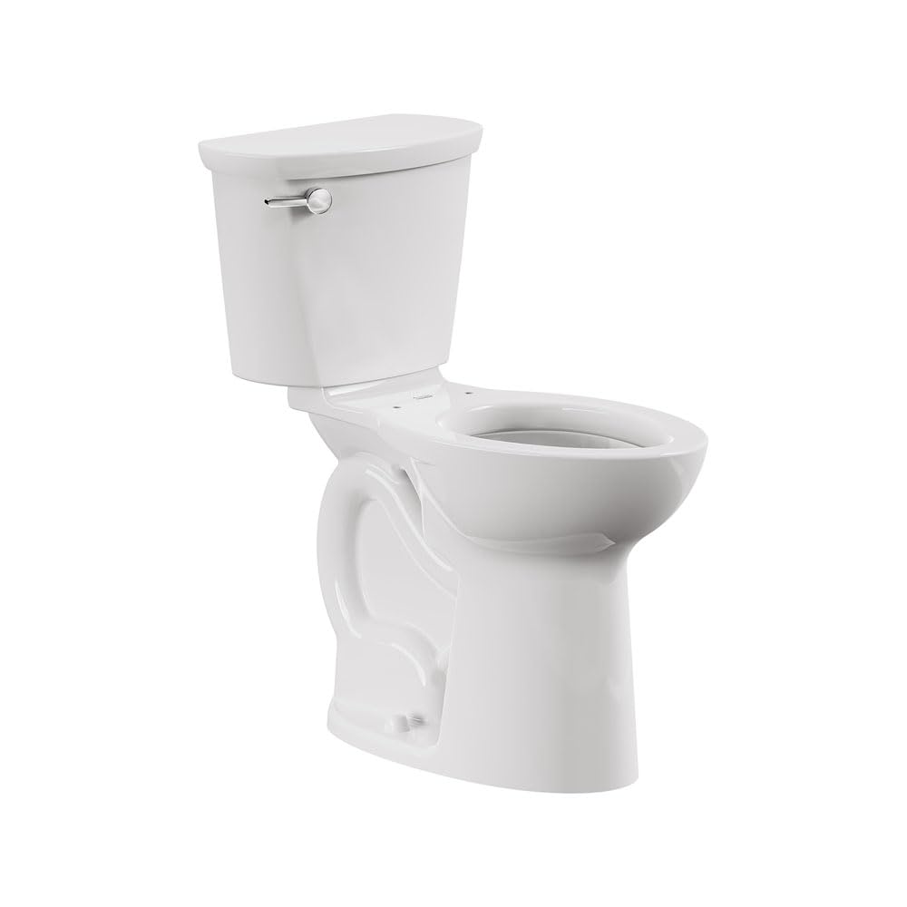 Photo 1 of American Standard Toilet 215TB104.020 Cadet PRO Two-Piece, Extra Tall Height, 10 inch Rough In Toilet, Elongated Front, White, 1.28 GPF (TOILET SEAT SOLD SEPARATELY)