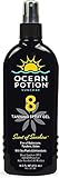 Ocean Potion SPF 8 Tanning Spray Gel, 8.5 Ounce